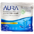 トイレタリージャパンインク AURA ディナザイムディープクリーン シートタイプ洗たく用洗剤 1パック(30枚)