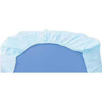 オオサキメディカル ストレッチャーカバー 80×210cm ブルー 1パック(10枚)