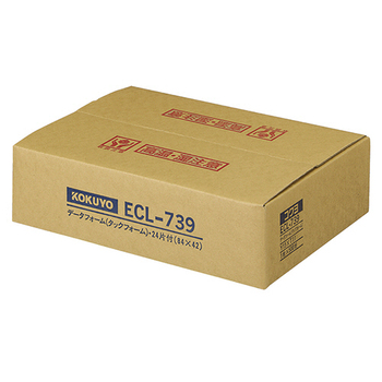 コクヨ 連続伝票用紙(タックフォーム) 横15×縦11インチ(381.0×279.4mm) 24片 ECL-739 1箱(500シート)