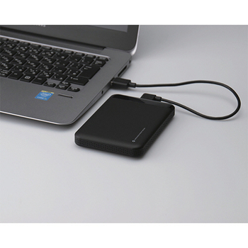 エレコム セキュリティ対策用外付けポータブルSSD 960GB ブラック ESD-PL0960GM 1台