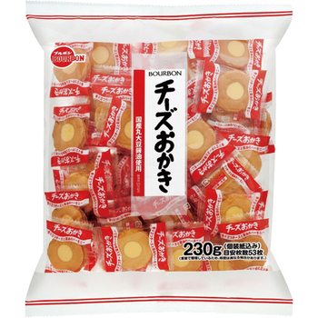 ブルボン チーズおかき 大袋 230g/袋 1セット(3袋)