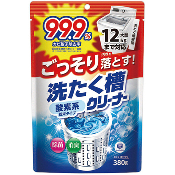 第一石鹸 ランドリークラブ 酸素系粉末洗たく槽クリーナー 380g 1個