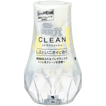 小林製薬 トイレの消臭元 CLEAN シトラスウォッシュ 400ml 1個