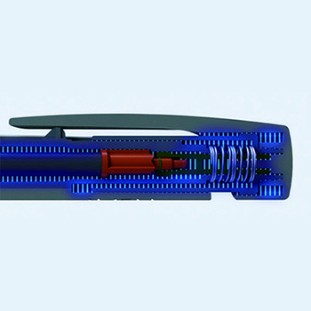ゼブラ 油性ボールペン ブレン 0.7mm 青 (軸色:白) BA88-BL 1本