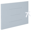 コクヨ ガバットファイル(紙製) A3ヨコ(ひも付き) 1000枚収容 背幅13-113mm 青 フ-H948B 1冊
