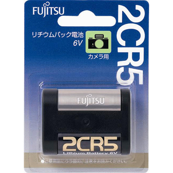 FDK 富士通 カメラ用リチウム電池 6V 2CR5C(B)N 1個