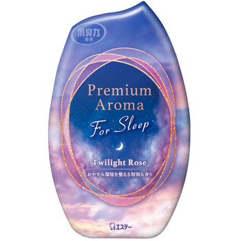 エステー お部屋の消臭力 Premium Aroma For Sleep トワイライトローズ 400ml 1個