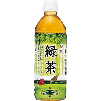 富永貿易 神戸居留地 緑茶 500mL ペットボトル 1ケース(24本)