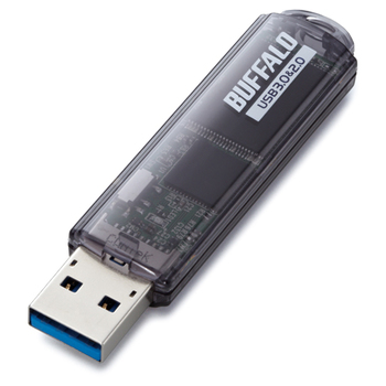 バッファロー USB3.0対応 USBメモリー スタンダードモデル 16GB ブラック RUF3-C16GA-BK 1個