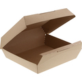 シモジマ HEIKO 食品箱 ネオクラフト ランチボックス L #004248010 1パック(10枚)