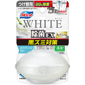 小林製薬 液体ブルーレットおくだけ 除菌EX フレグランス ホワイティッシュリリーの香り つけ替用 67mL 1個