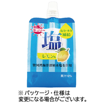 セイウ 熱中ゼリー 塩レモン味 180g パウチ 1ケース(6本)