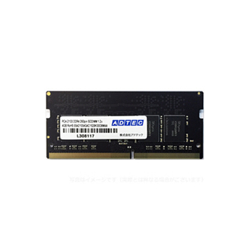 アドテック DDR4 2133MHz PC4-2133 260Pin SO-DIMM 4GB ADS2133N-4G 1枚