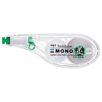 トンボ鉛筆 修正テープ モノYS4 4.2mm幅×10m 緑 KCA-325 1パック(3個)