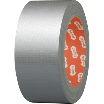 TANOSEE 布テープ(カラー) 50mm×25m 厚み約0.21mm 灰 1セット(30巻)