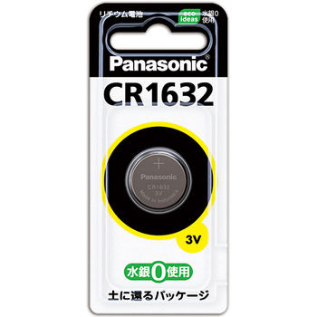 パナソニック コイン形リチウム電池 3V CR1632 1個