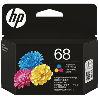 HP HP68 インクカートリッジ 3色カラー 7FP20TA 1個