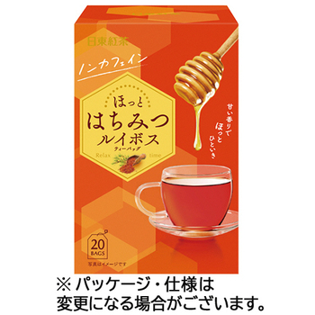 三井農林 日東紅茶 はちみつルイボス ティーバッグ 1セット(60バッグ:20バッグ×3箱)