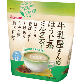 アサヒグループ食品 WAKODO 牛乳屋さんのほうじ茶ミルクティー 200g 1袋