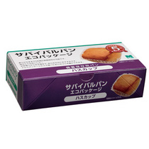 ミドリ サバイバルパン エコパッケージ ハスカップ 2個入×24箱/ケース