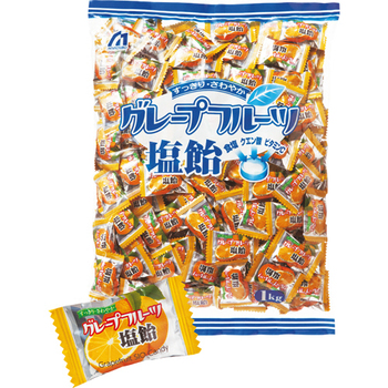 桃太郎製菓 グレープフルーツ塩飴 1kg 1パック