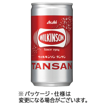 アサヒ飲料 ウィルキンソン タンサン 190mL 缶 1ケース(30本)