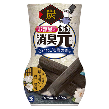 小林製薬 お部屋の消臭元 心がなごむ炭の香り 400ml 1個