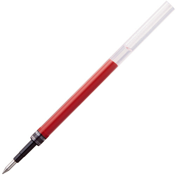 三菱鉛筆 ゲルインクボールペン替芯 0.38mm 赤 ユニボール ワン用 UMR38S.15 1セット(10本)