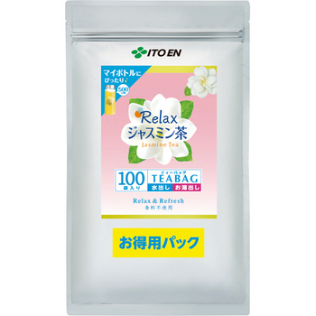 伊藤園 リラックス ジャスミン茶 ティーバッグ 1袋(100バッグ)