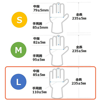 アルフォーインターナショナル ビニール手袋 パウダーフリー ナチュラル L T-004 1箱(100枚)