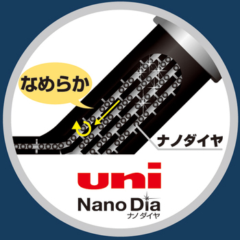 三菱鉛筆 シャープ替芯 ユニ ナノダイヤ 0.3mm HB U03202NDHB 1個(15本)