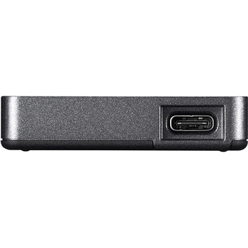 バッファロー USB3.2(Gen2)対応 ポータブルSSD 480GB ブラック SSD-PGM480U3-B 1台