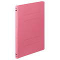 TANOSEE フラットファイルE(エコノミー) A4タテ 150枚収容 背幅18mm ピンク 1セット(100冊:10冊×10パック)