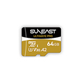 サンイースト ULTIMATE PRO microSDXC UHS-I カード 64GB V30 ゴールド SE-MSDU1064B185 1枚