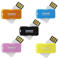 アドテック USB2.0 回転式フラッシュメモリ 8GB 5色 AD-UCTF8G-U2R 1パック(5個:各色1個)