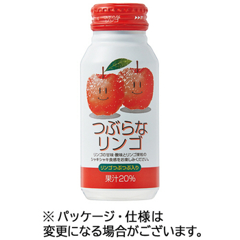 ジェイエイフーズおおいた つぶらなリンゴ 190g ボトル缶 1セット(60本:30本×2ケース)