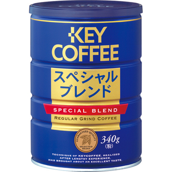 キーコーヒー スペシャルブレンド缶 340g(粉) 1缶