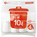 ケミカルジャパン 次が使いやすいゴミ袋 半透明 10L HDR-10L-4 1パック(80枚:20枚×4本)