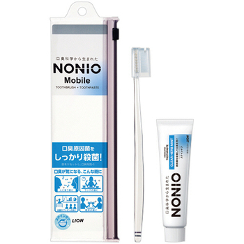 ライオン NONIO Mobile 歯ブラシ・ハミガキセット 1パック
