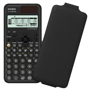 カシオ 関数電卓 10桁 ハードケース付 fx-JP900CW-N 1台