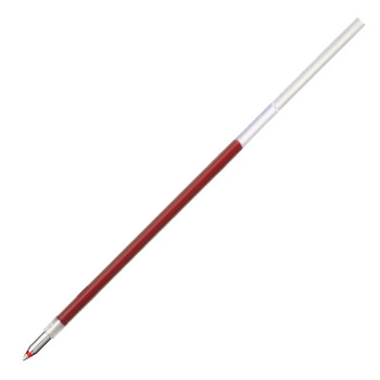 ゼブラ 油性ボールペン替芯 EK-0.7芯 赤 スラリ 多機能用 REK7-R 1セット(10本)