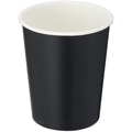TANOSEE 紙コップ ブラック 205mL(7オンス) 1セット(2000個:80個×25パック)
