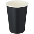 TANOSEE 厚紙タンブラー ブラック 280mL(9.5オンス) 1セット(1000個:50個×20パック)