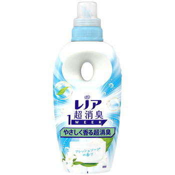 P&G レノア 超消臭1week やさしく香るフレッシュソープの香り 本体 490mL 1本