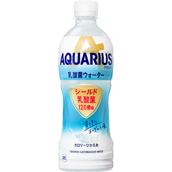 コカ・コーラ アクエリアス 乳酸菌ウォーター 500ml ペットボトル 1ケース(24本)