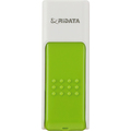 RiDATA ラベル付USBメモリー 8GB ホワイト/グリーン RDA-ID50U008GWT/GR 1個