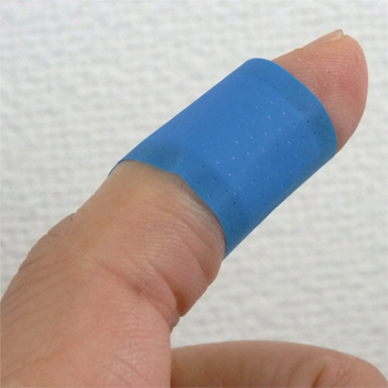 日進医療器 エルモ 青い救急バン M ブルー 19×72mm 1パック(200枚:40枚×5箱)