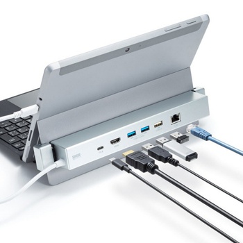 サンワサプライ Surface用ドッキングステーション USB-3HSS6S 1個