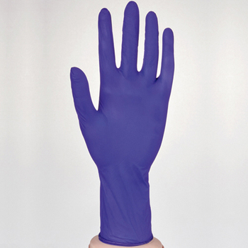 川西工業 ニトリル 使いきり手袋 粉なし ダークブルー S #2062 1セット(3000枚:300枚×10箱)