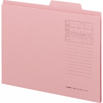 ライオン事務器 個別フォルダー A4 ピンク A4-IF-K 1冊